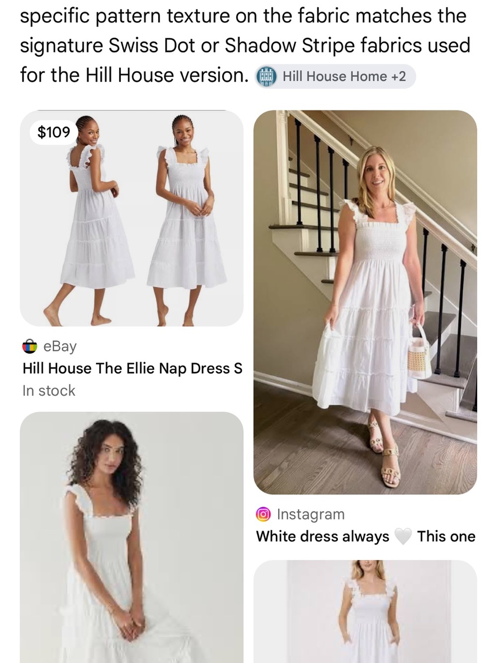 White Midi Dress with Ruffle Straps